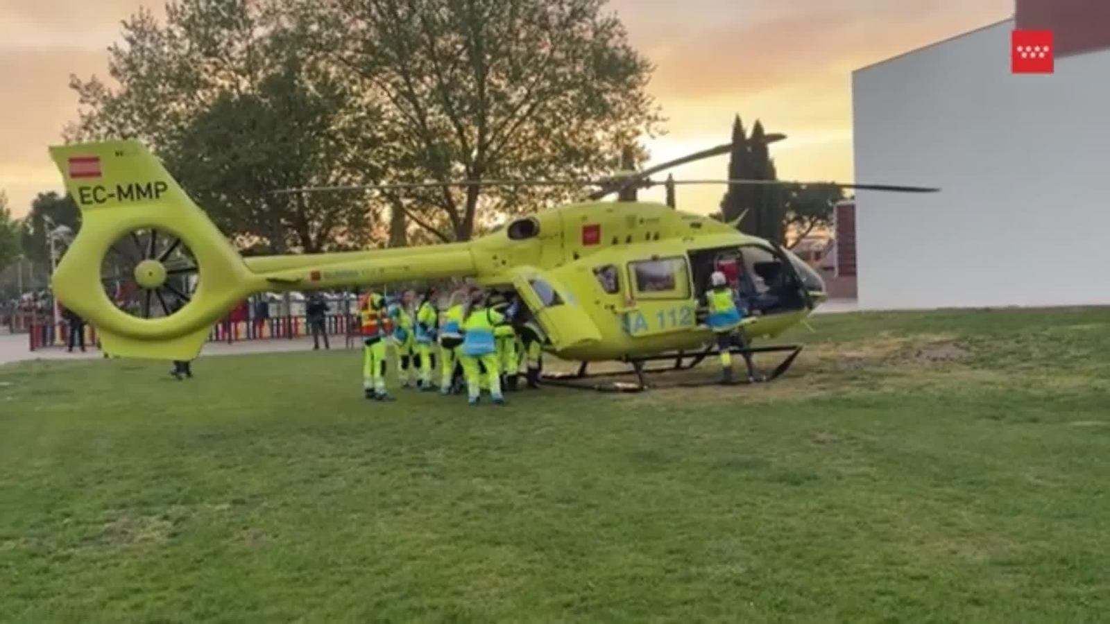 V009-MADRID MENOR APUÑALADO BIBLIOTECA VILLANUEVA DE LA CAÑADA