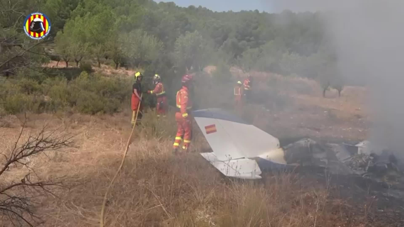 S016-VALENCIA ACCIDENTE AVIONETA