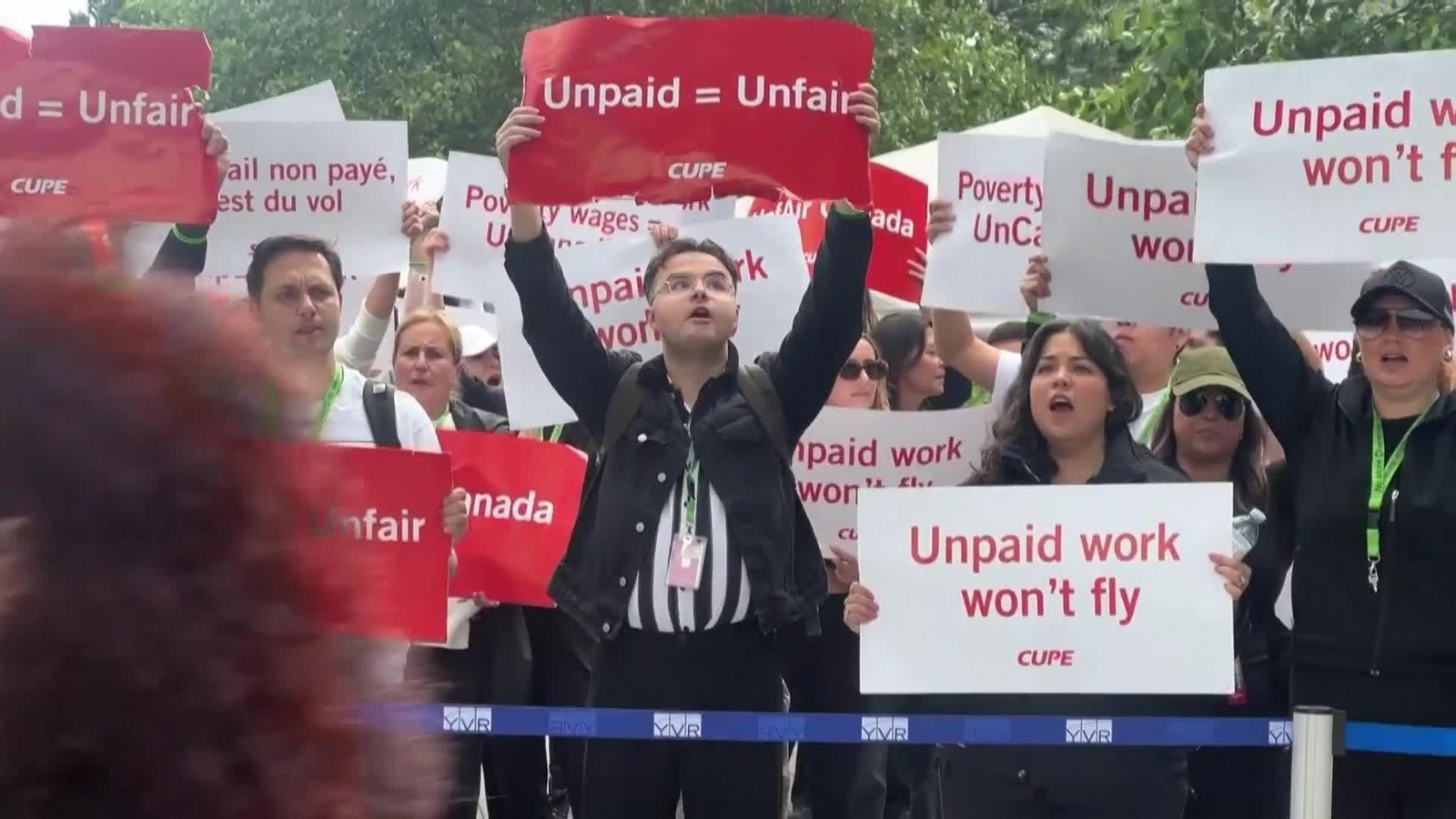 va canada huelga air canada