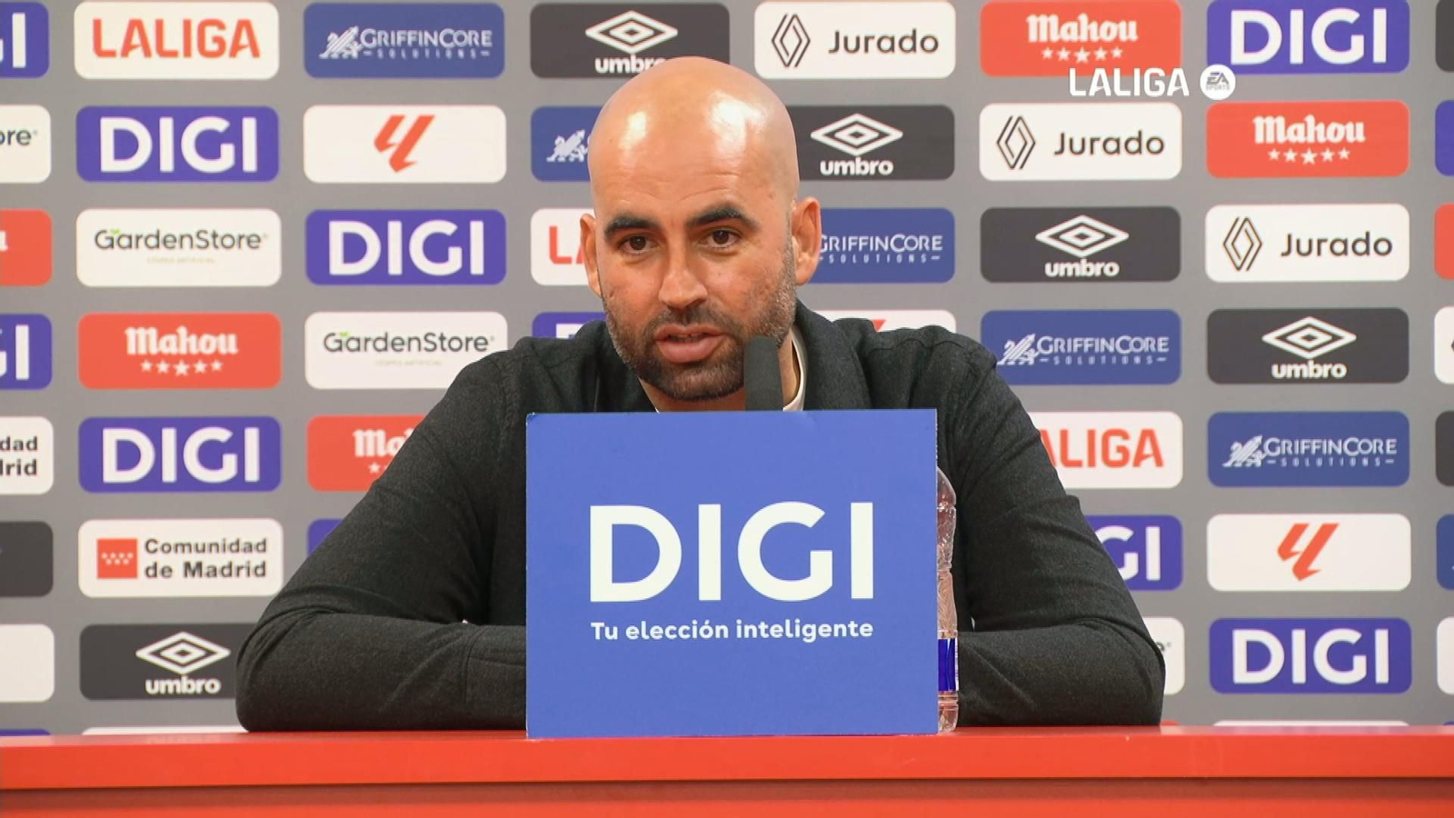 El técnico del Celta, Claudio Giráldez