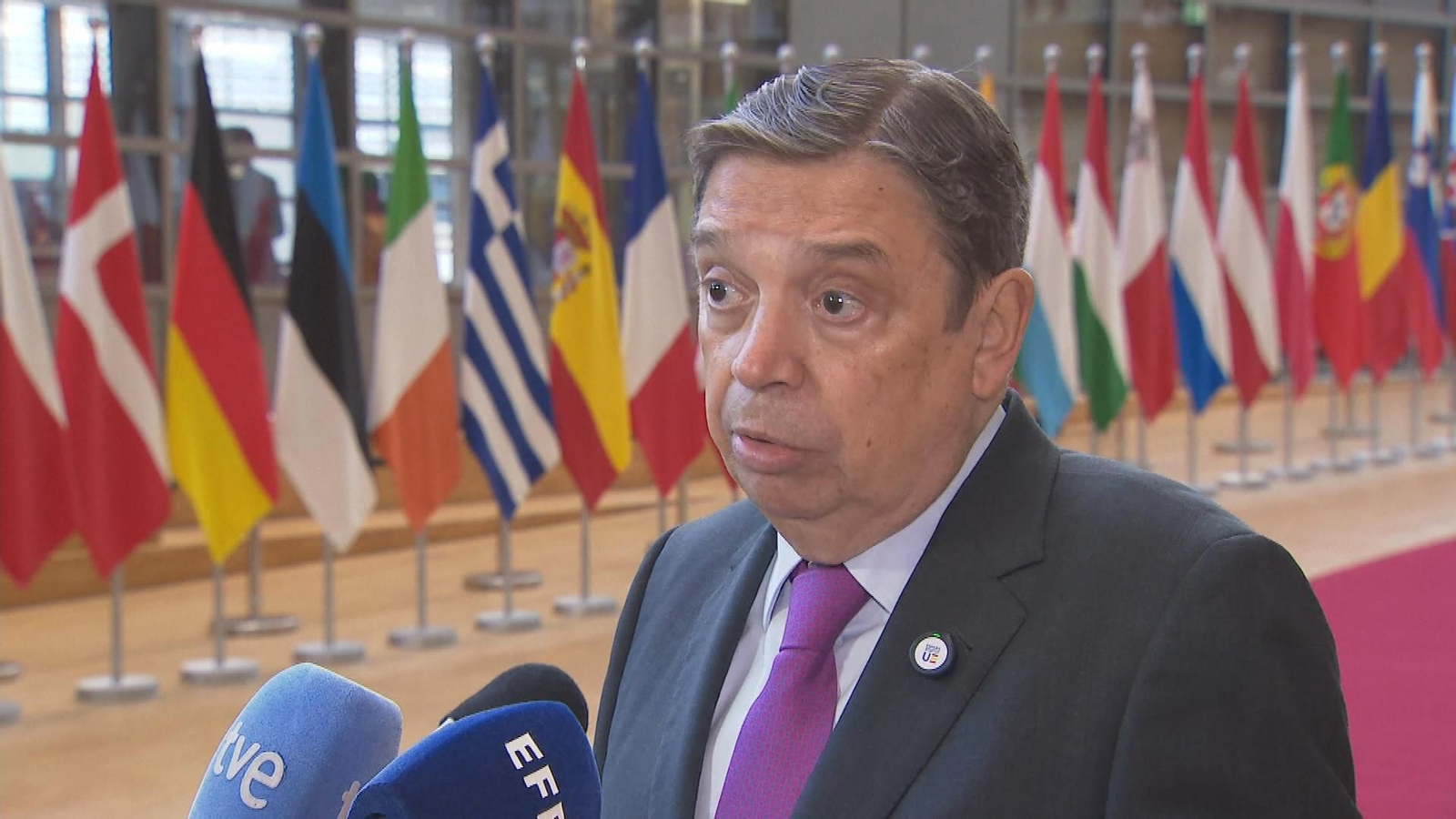 El ministro de Agricultura, Pesca y Alimentación, Luis Planas