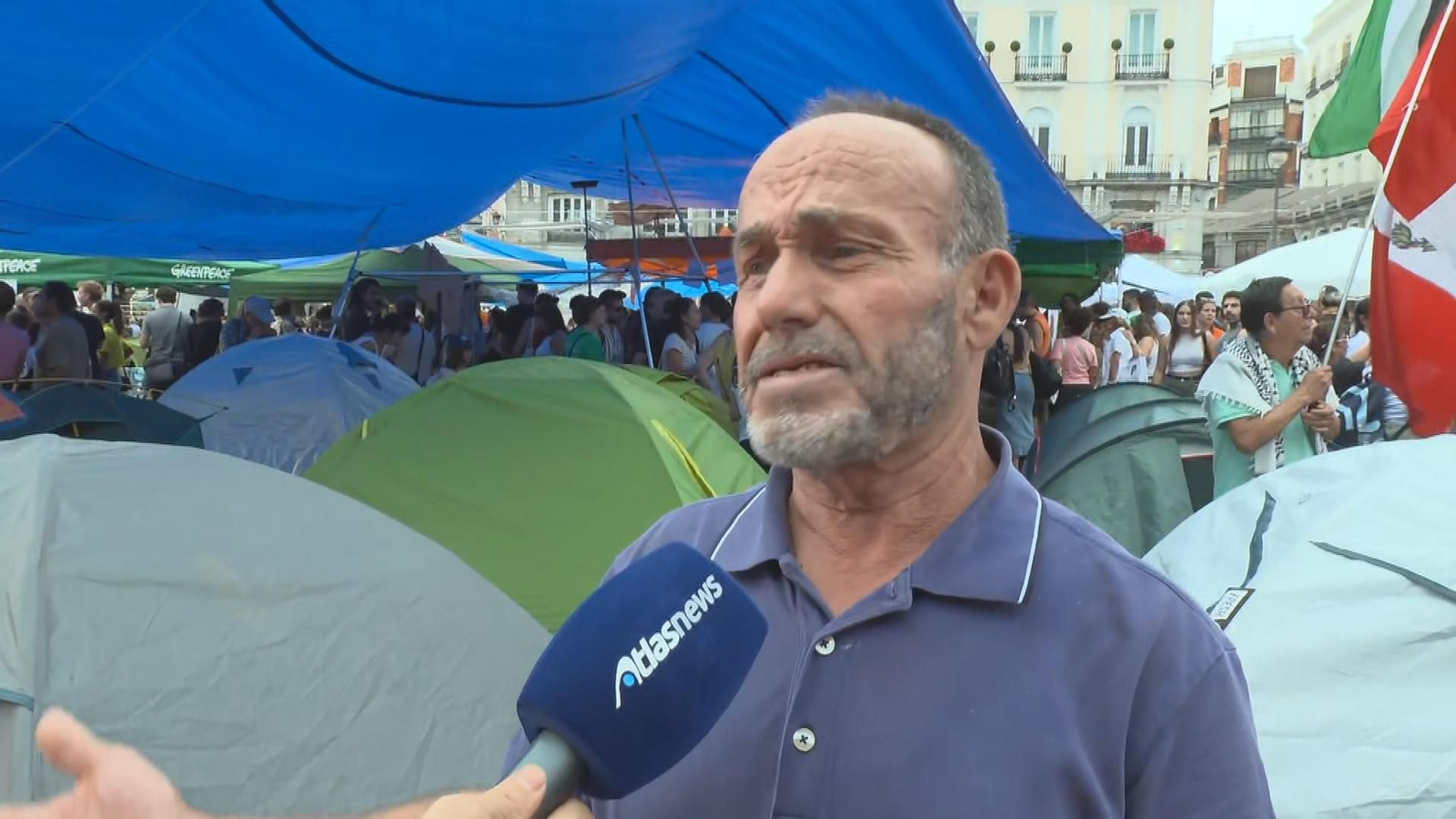Rachid Benali, afectado por la crisis de la vivienda