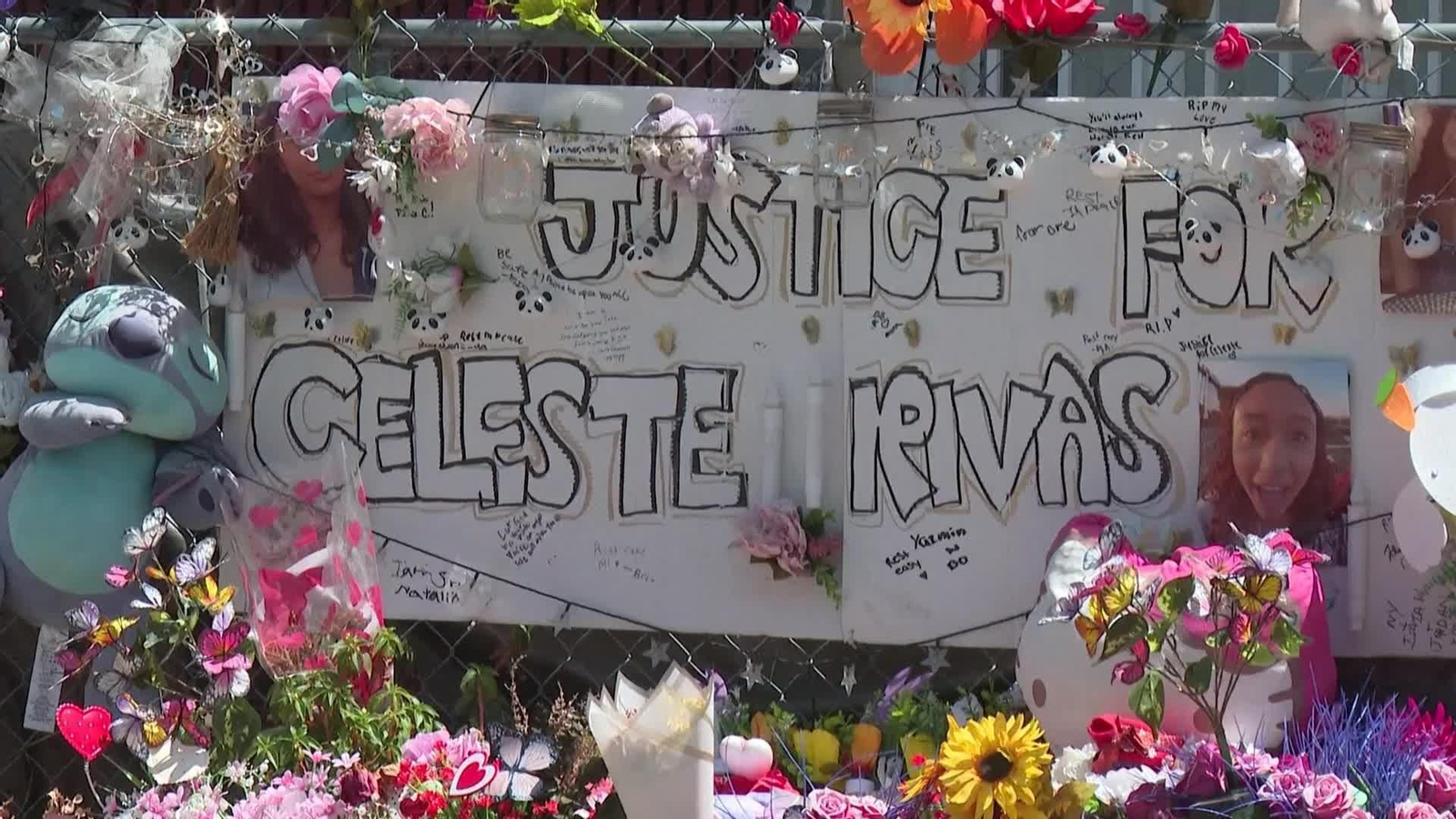 S005-EEUU MEMORIAL NIÑA ASESINADA POR CANTANTE