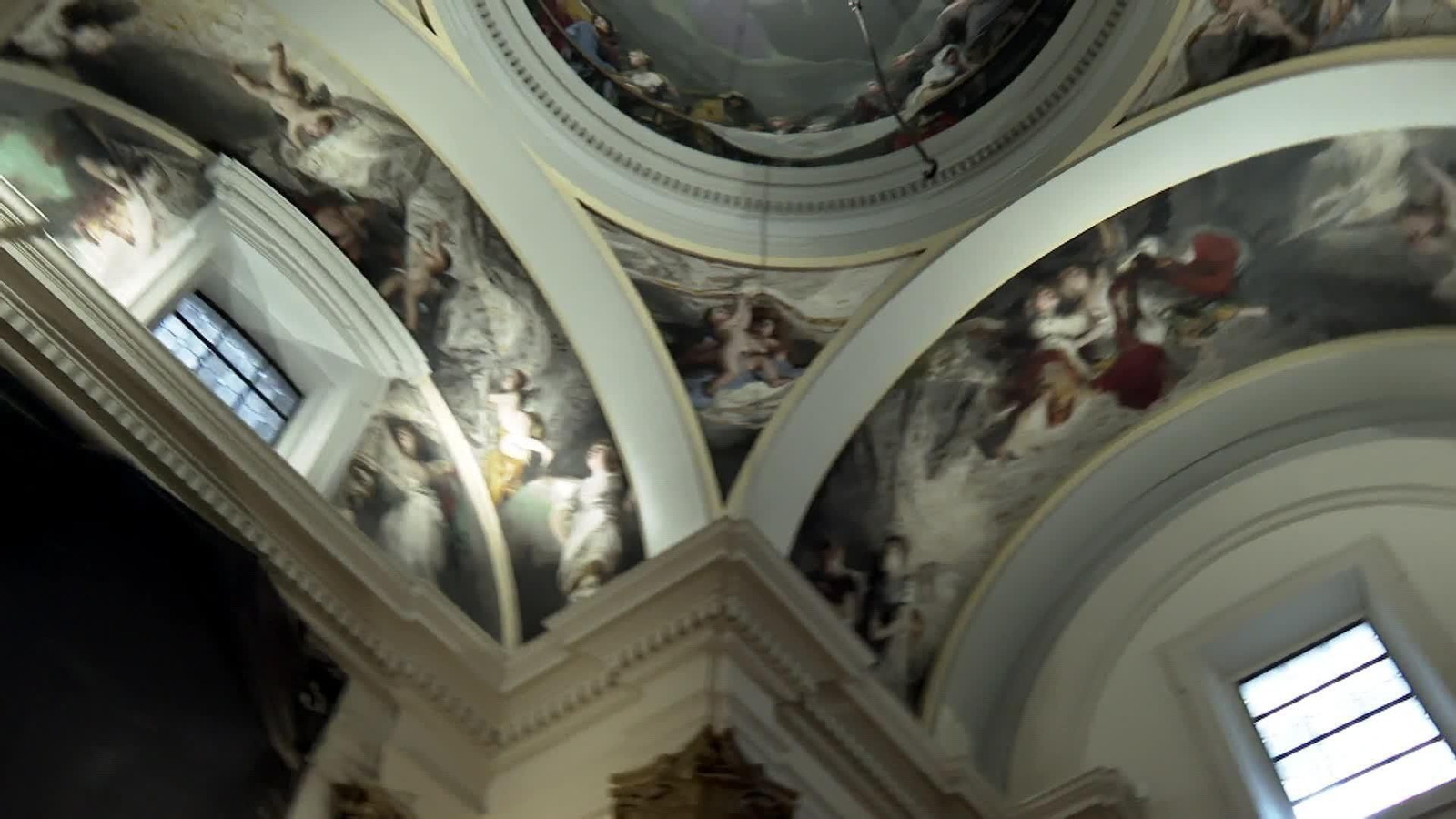 web los frescos de goya