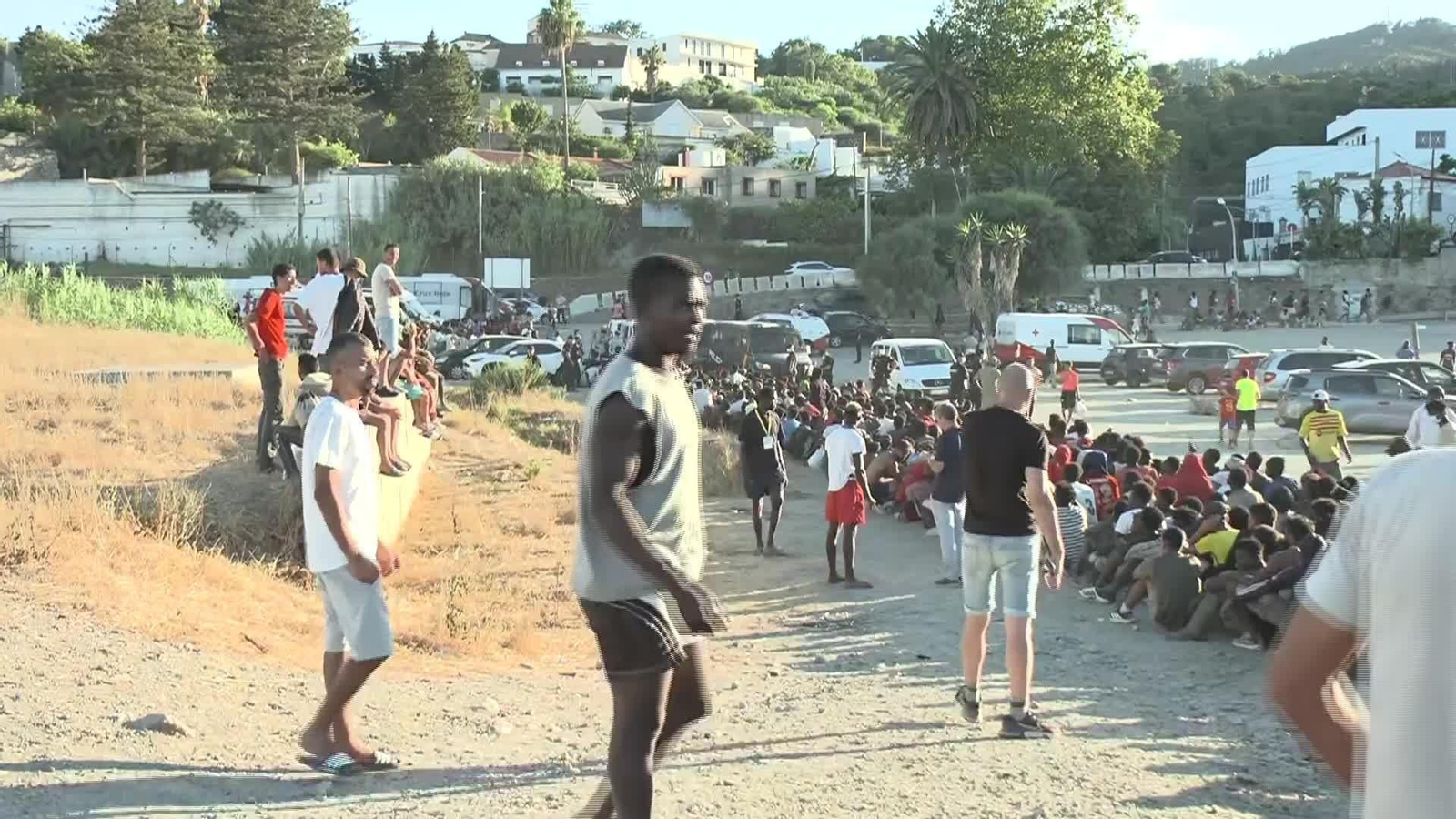 M009-CEUTA MIGRANTES ANOCHE