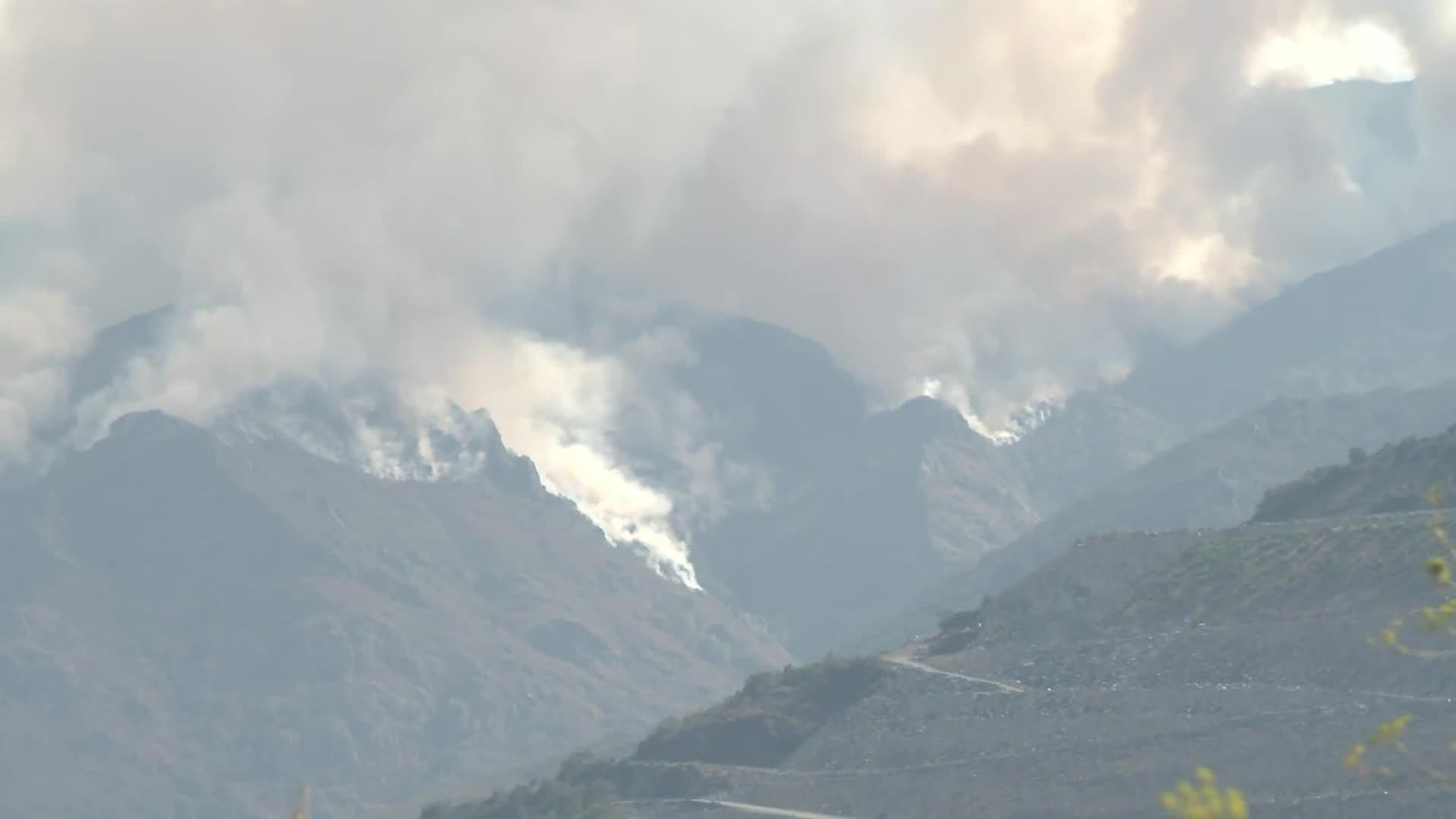 S023-OURENSE SITUACION INCENDIO TREVINCA