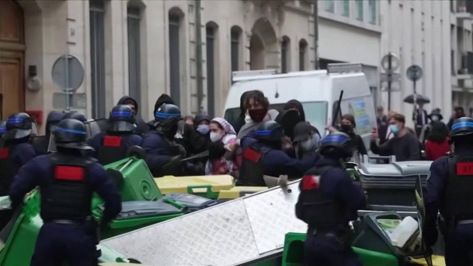 X068-FRANCIA PROTESTAS DE ESTUDIANTES