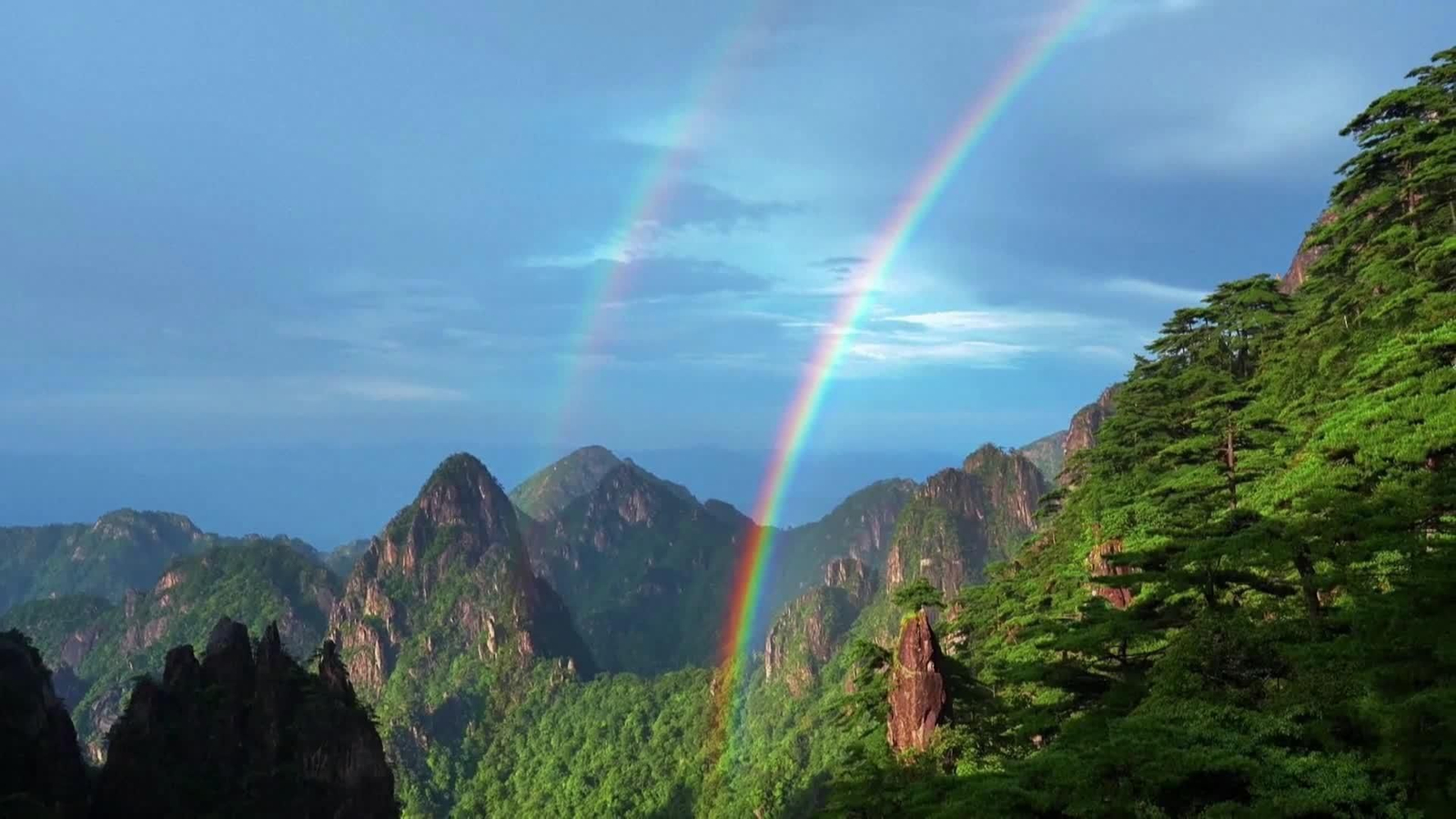 va doble arco iris china