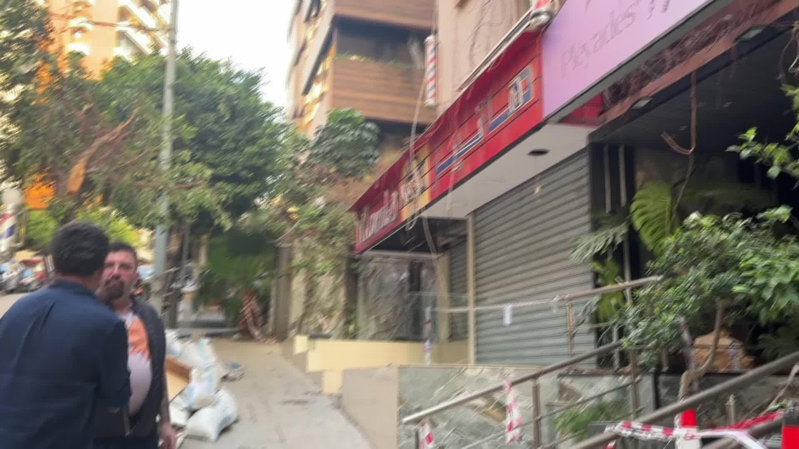 S045-LIBANO EDIFICIO TURISTICO ATACADO POR ISRAEL