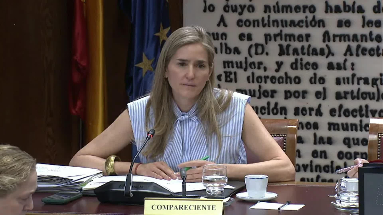 va aagesen comision senado sobre santos cerdan