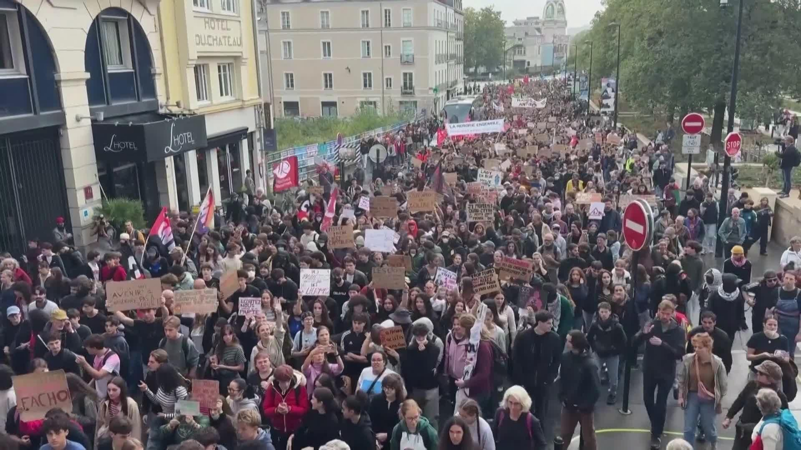 va nuevas manifestaciones francia
