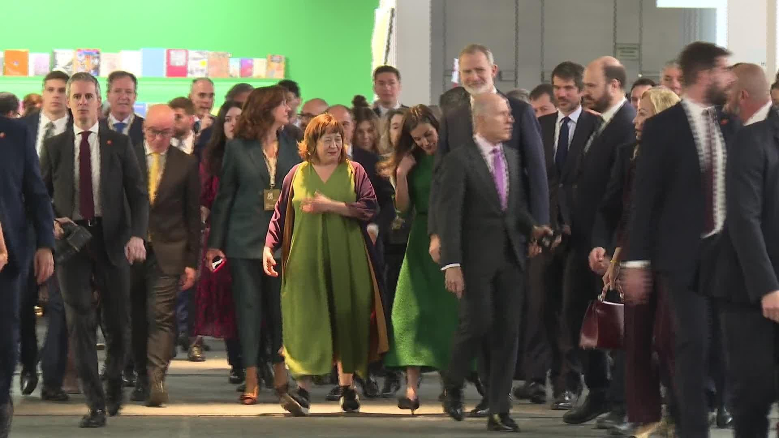 J032-MADRID REYES EN INAUGURACION ARCO