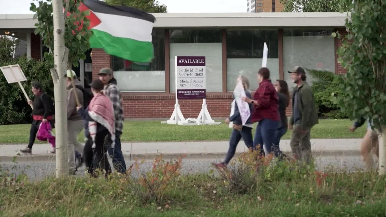 va protestas alaska
