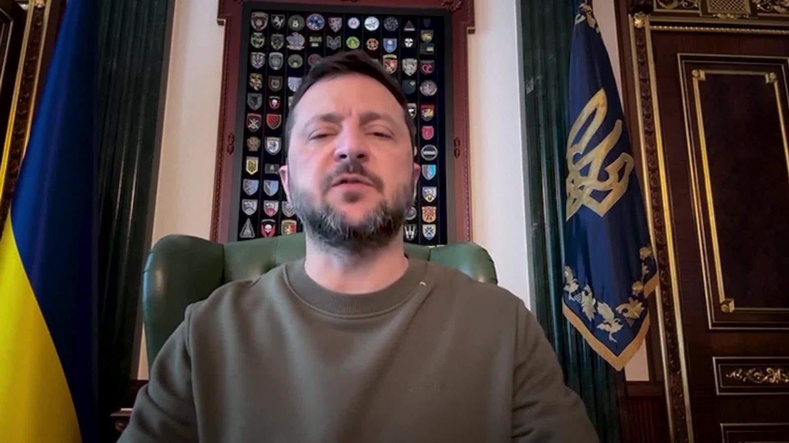 S001-UCRANIA MENSAJE ZELENSKI NO ENTREGARÁN TIERRAS