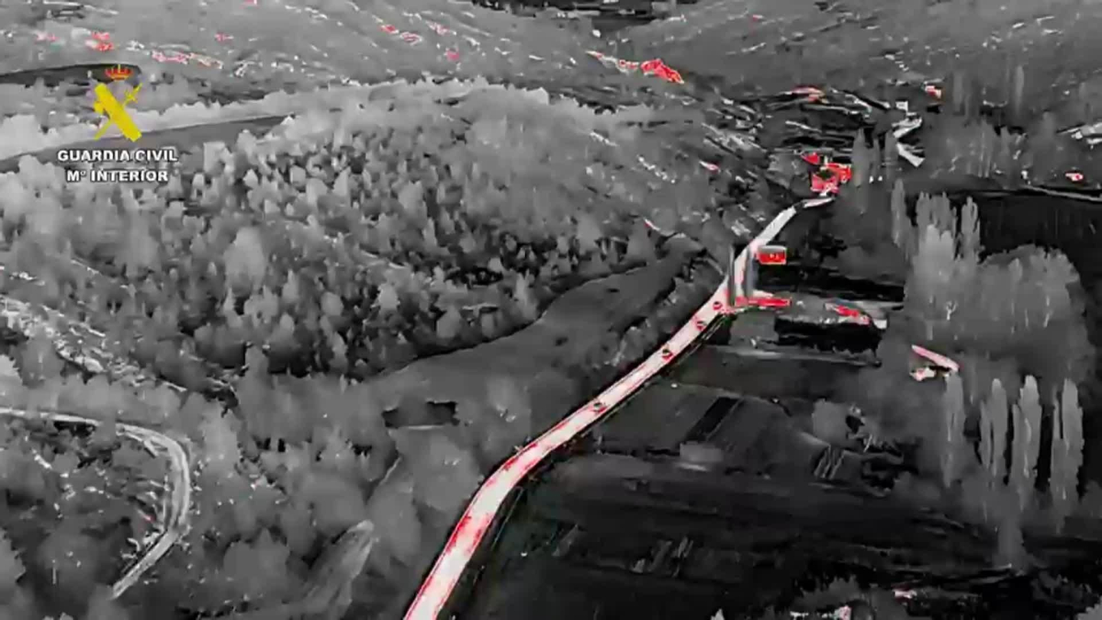 M054-IMAGENES GICIVIL AEREAS INCENDIO LA PEÑA DE RIGLOS