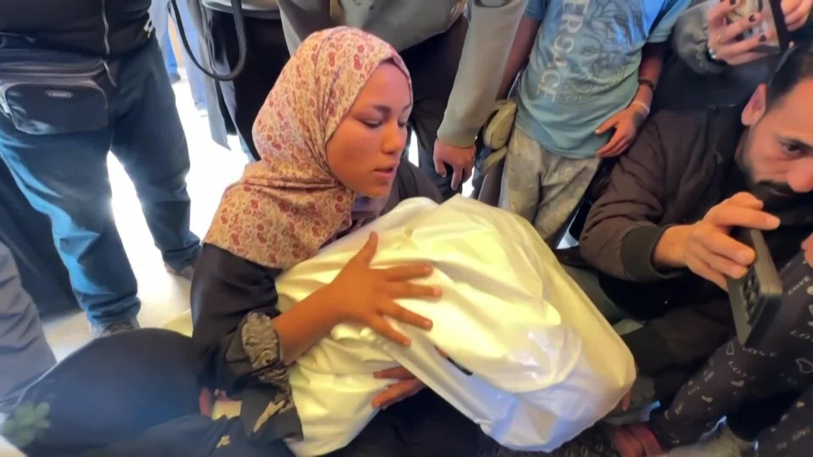 va niños asesinados por israel en kan yunis