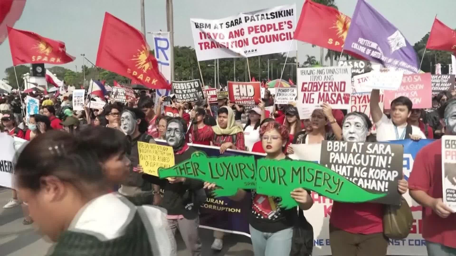 D003-FILIPINAS PROTESTA CONTRA LA CORRUPCION