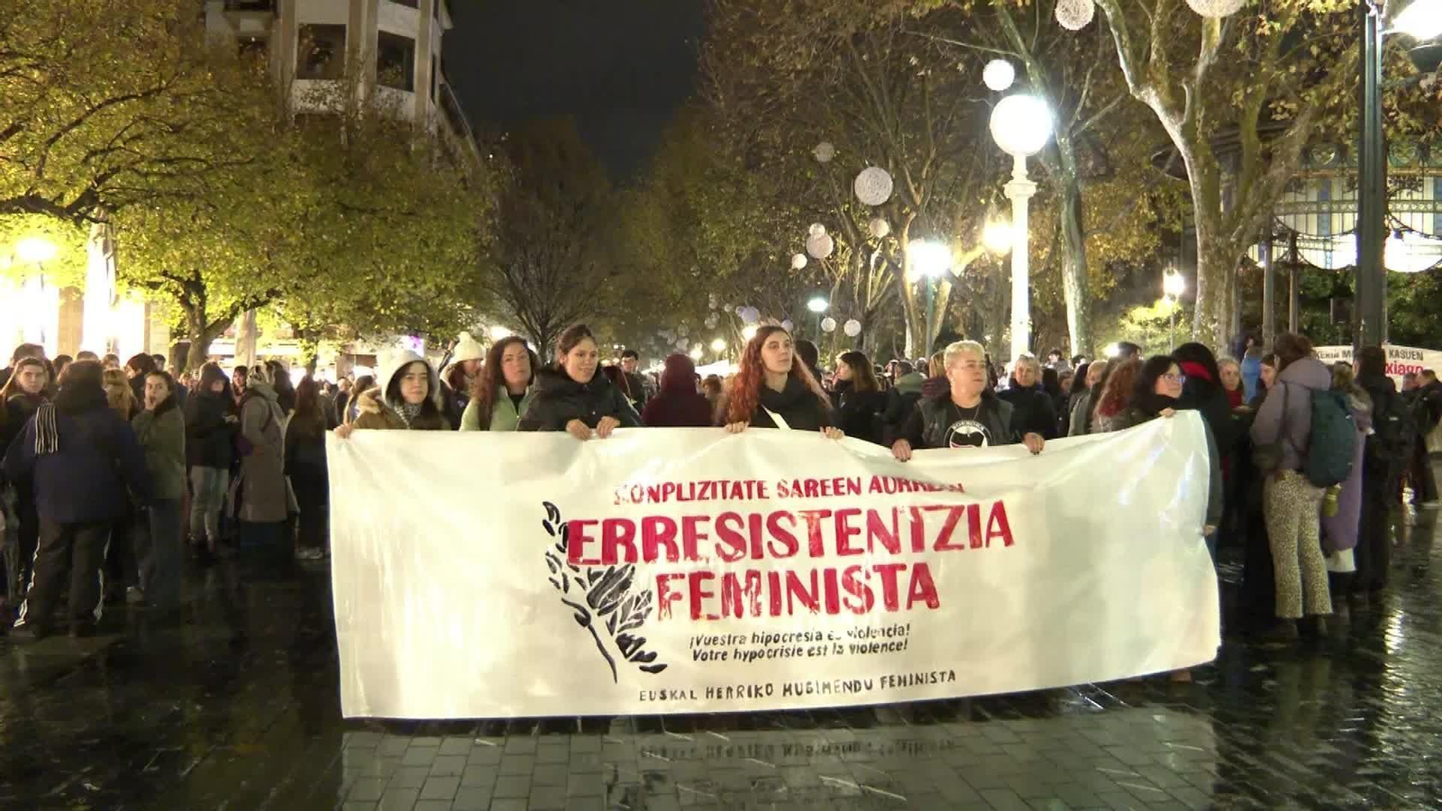 M059-SAN SEBASTIAN MANIFESTACION 25N