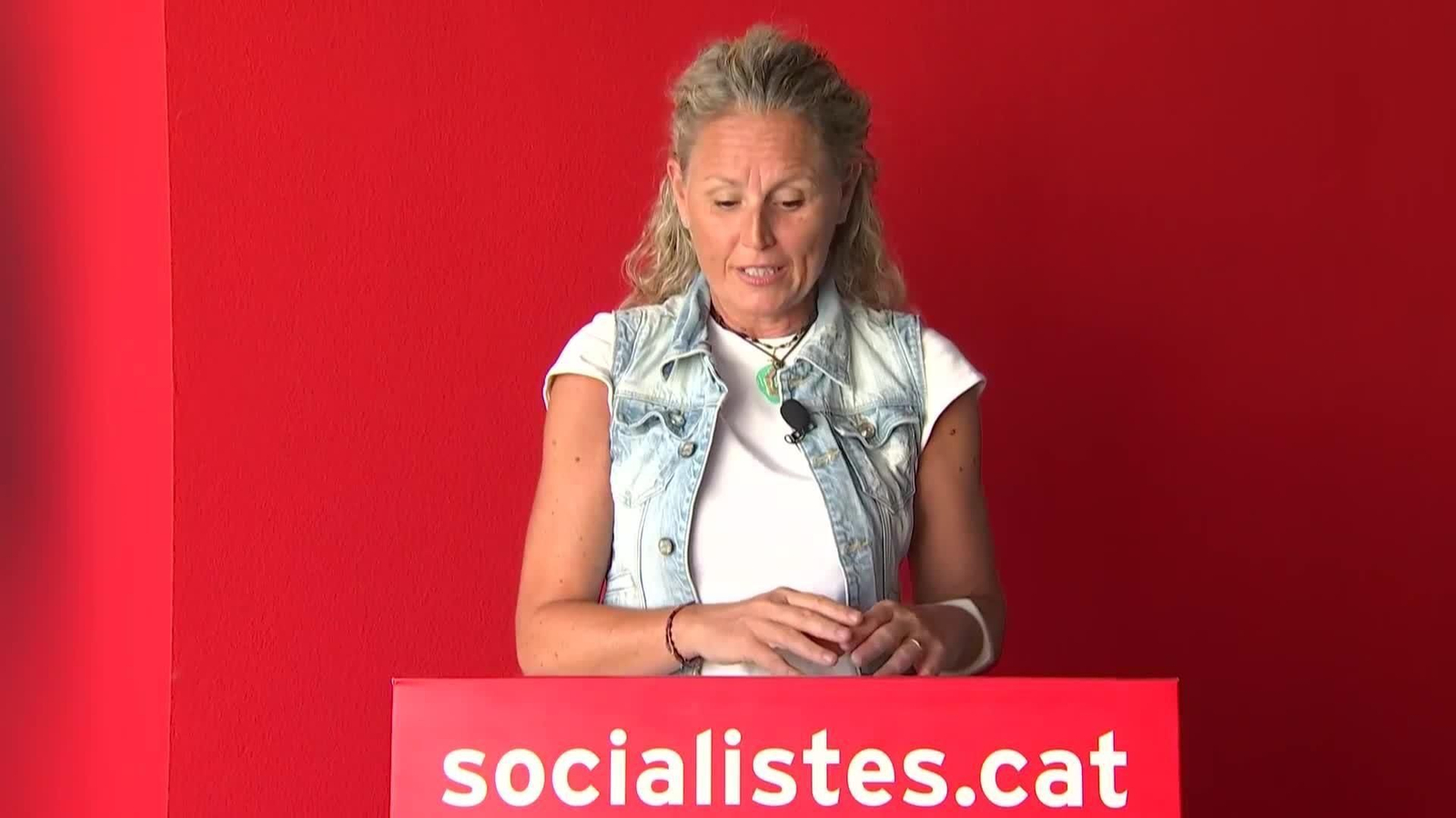 S001-BARCELONA PSOE PORTAVOZ MONTSE MINGUEZ