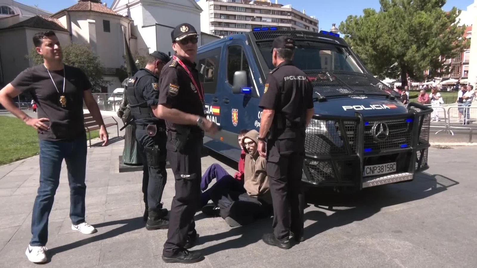 va incidentes valladolid la vuelta