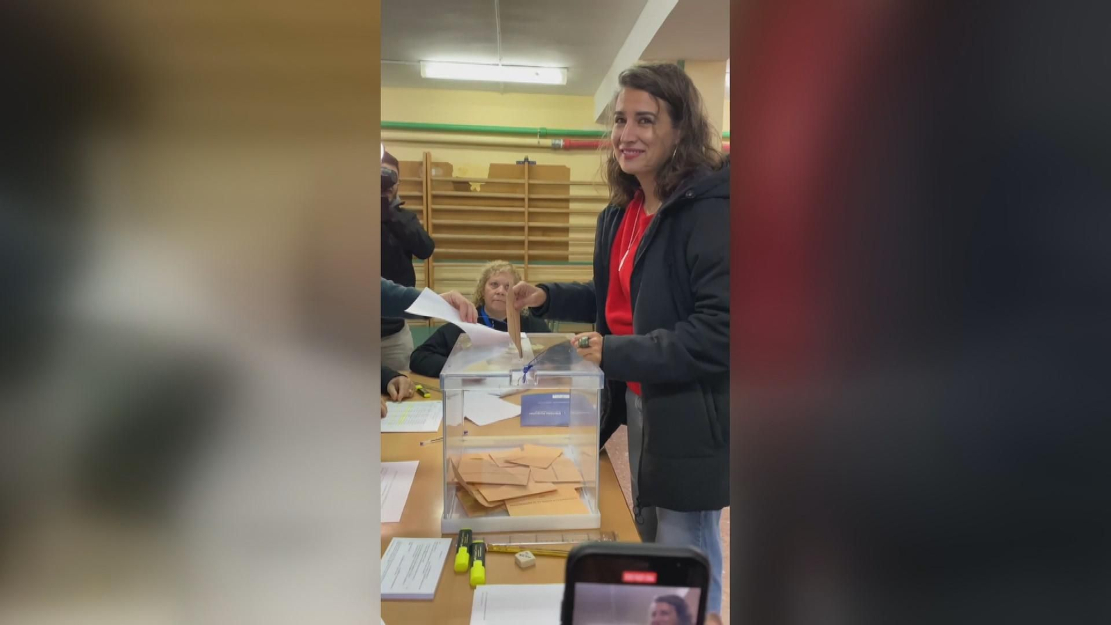 irene de miguel votando