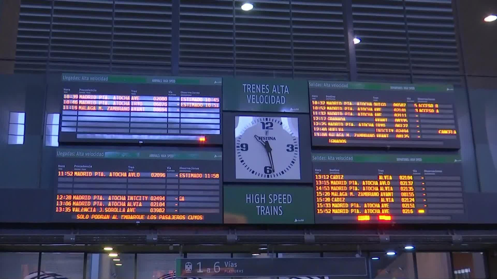 V030-VARIOS HUELGA TRENES