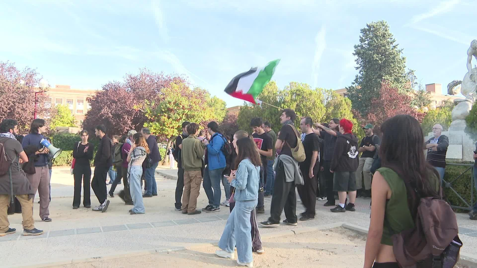 X034-MADRID HUELGA ESTUDIANTES PALESTINA