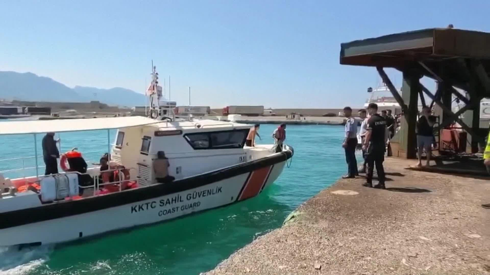 D007-CHIPRE ACCIDENTE BARCO PASAJEROS