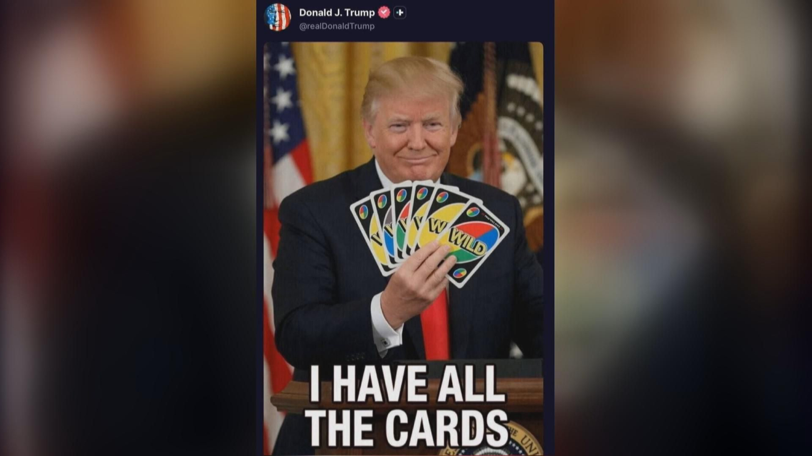 trump cartas