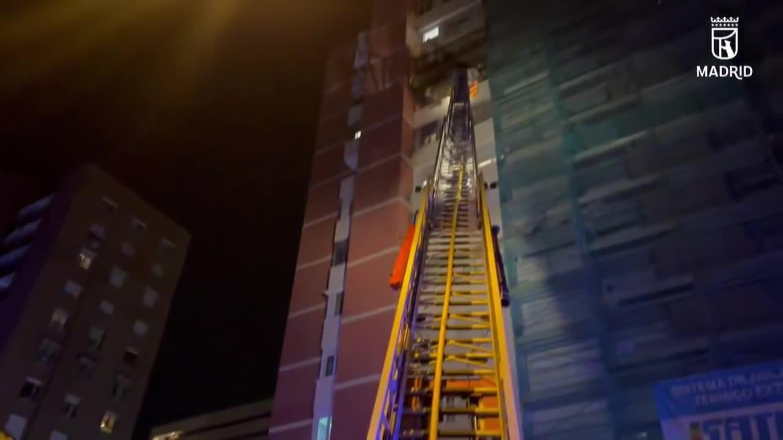 va incendio bloque ciudad lineal