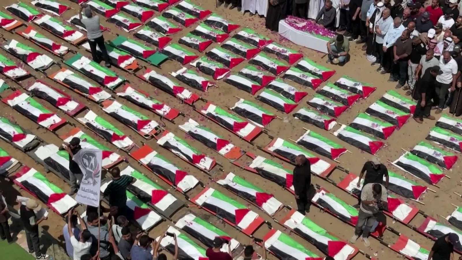 M057-GAZA ENTIERRO 112 MIEMBROS MISMA FAMILIA
