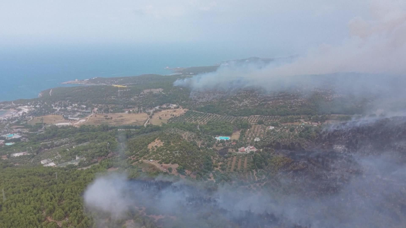 va aereas incendios italia