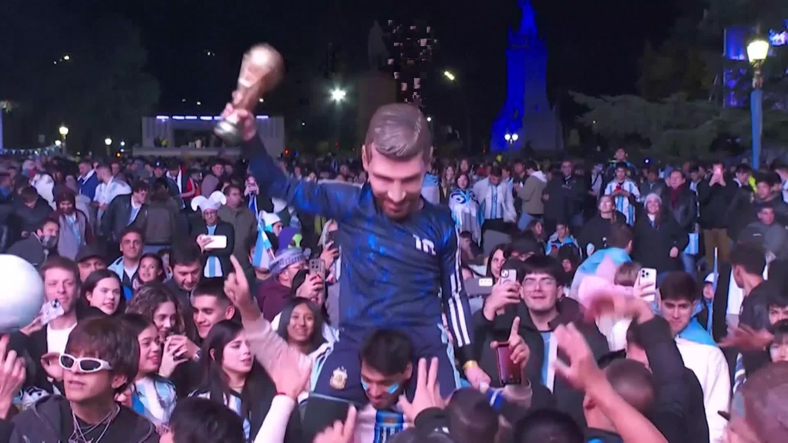 va argentina fans mundial victoria jordania