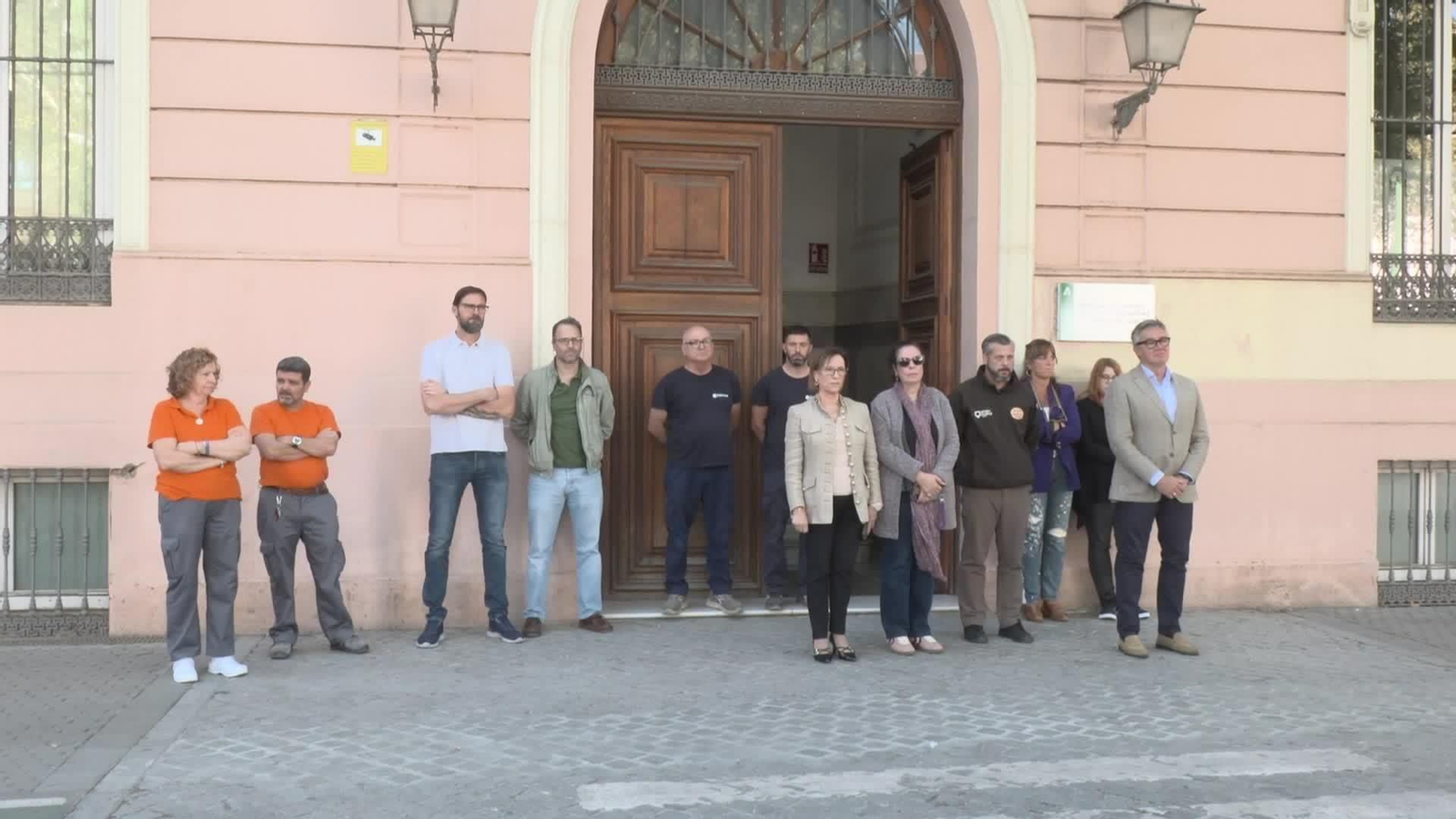 J072-SEVILLA MINUTO SILENCIO CONSEJERIA JUSTICIA