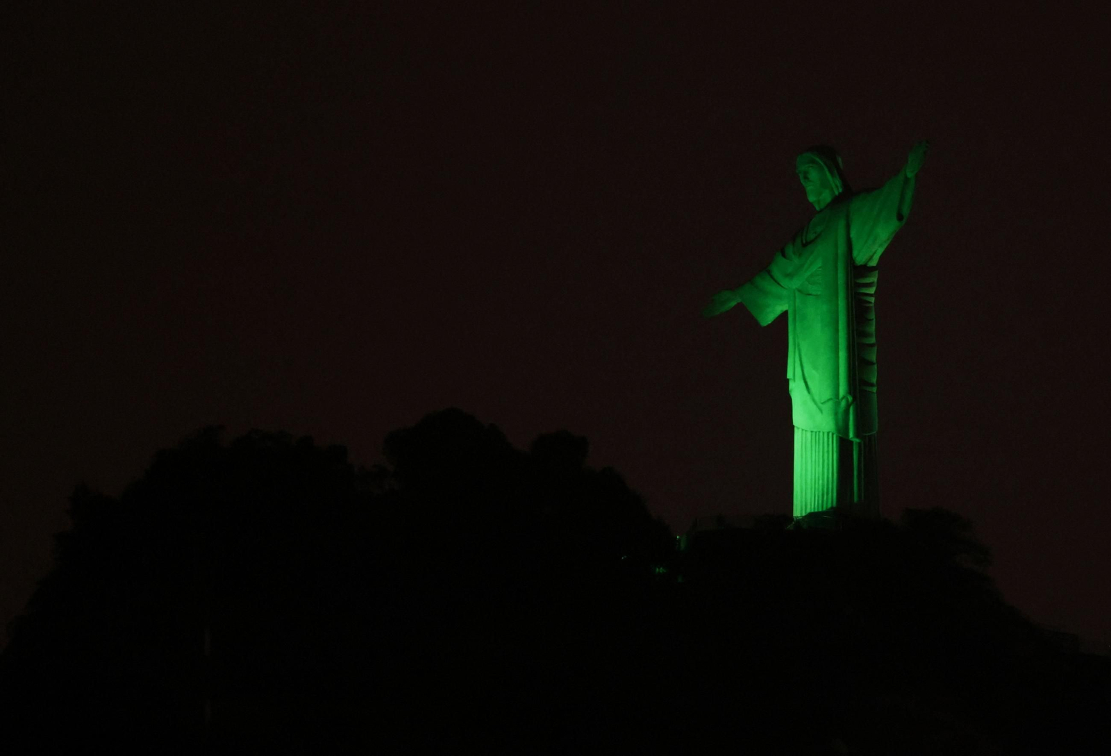 Iluminación Cristo Redentor