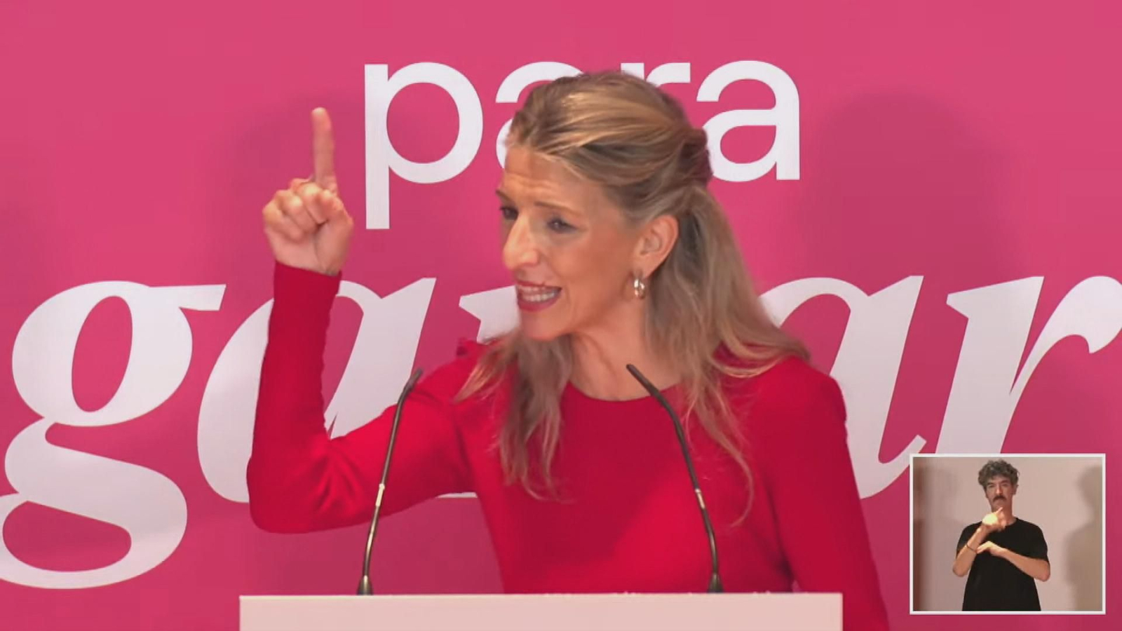 Yolanda Díaz, vicepresidenta del Gobierno