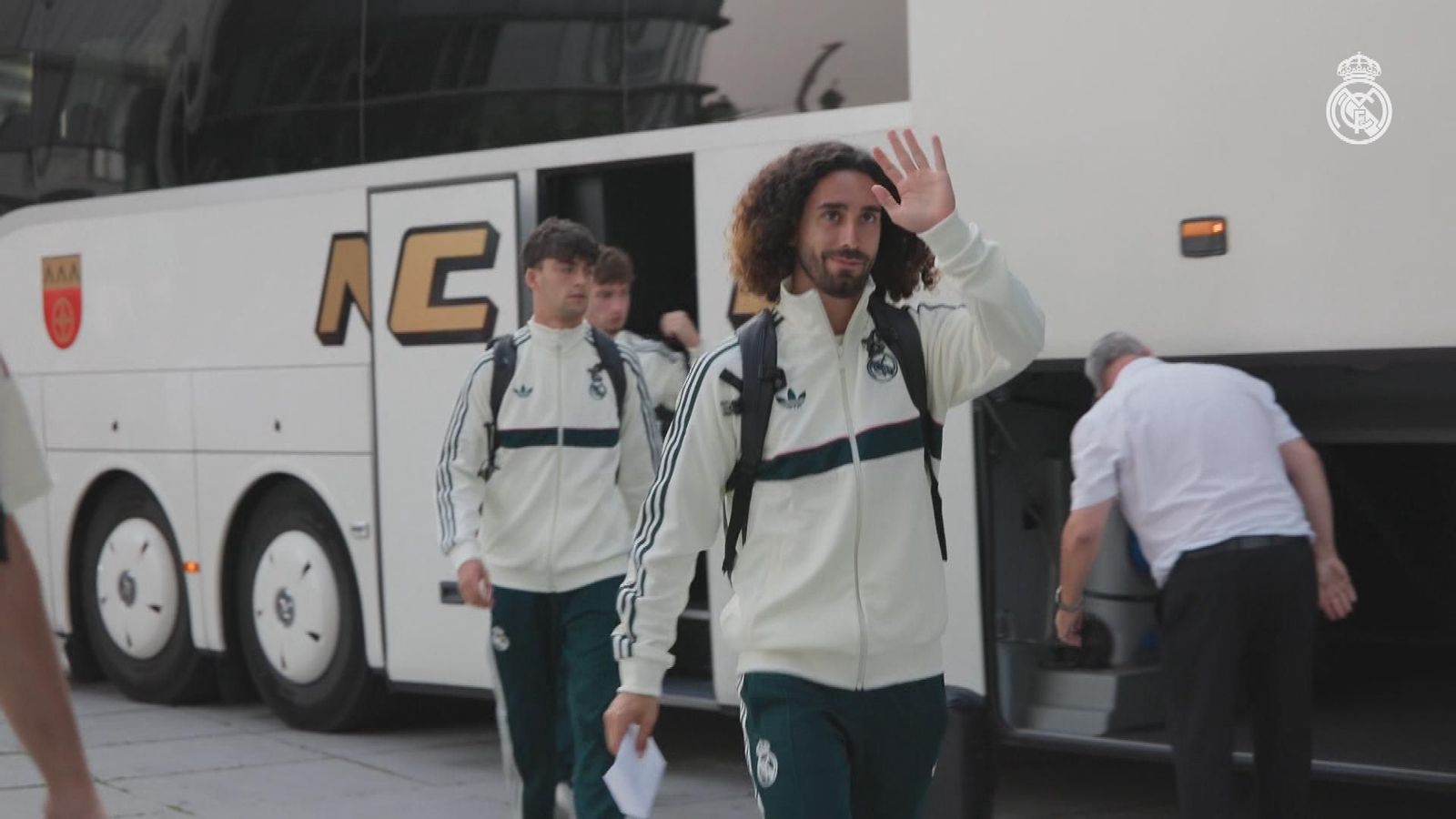 Cucurella en el viaje del Real Madrid a Alemania