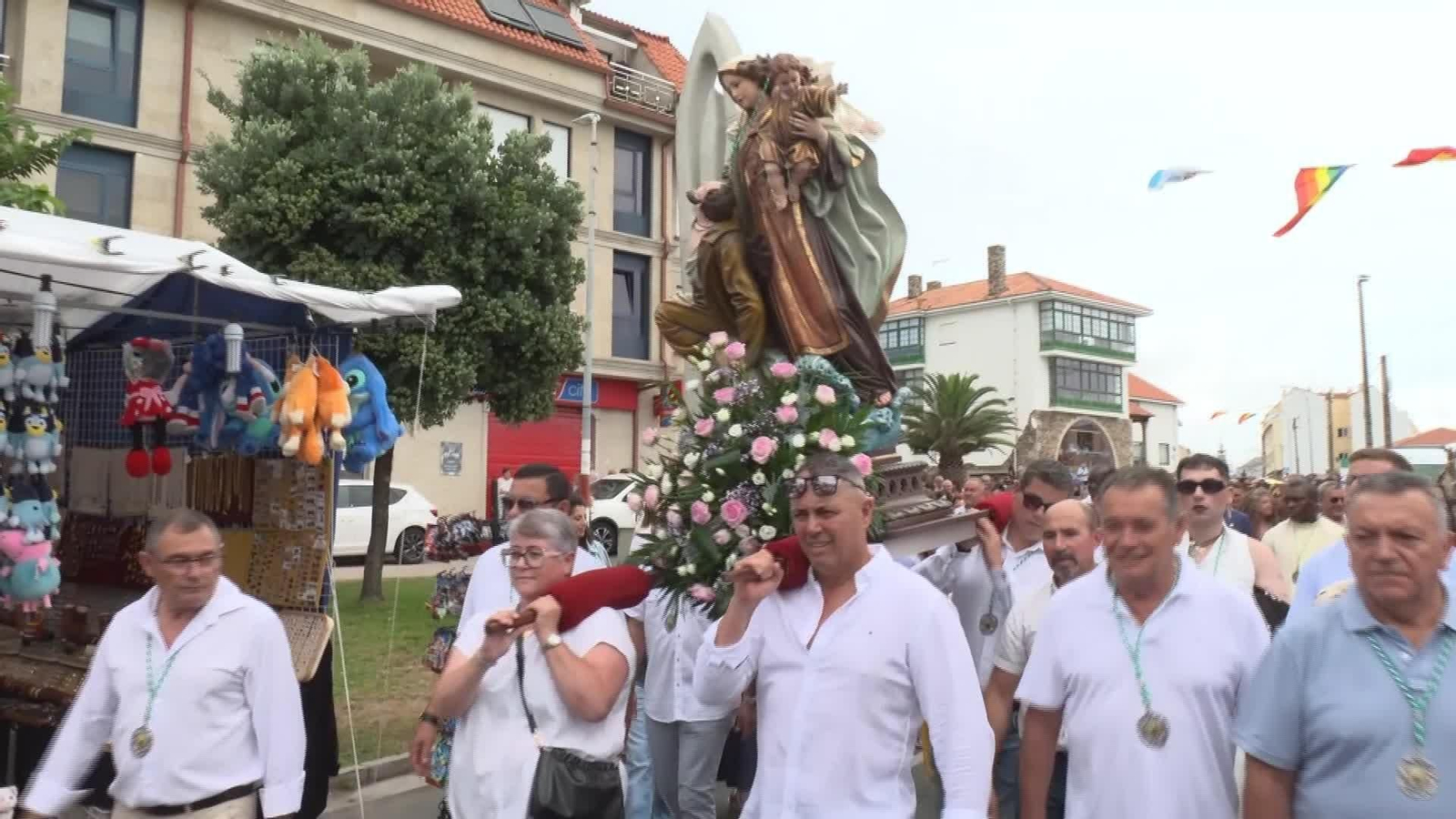 J039-A CORUÑA PROCESION EL CARMEN AGUIÑO
