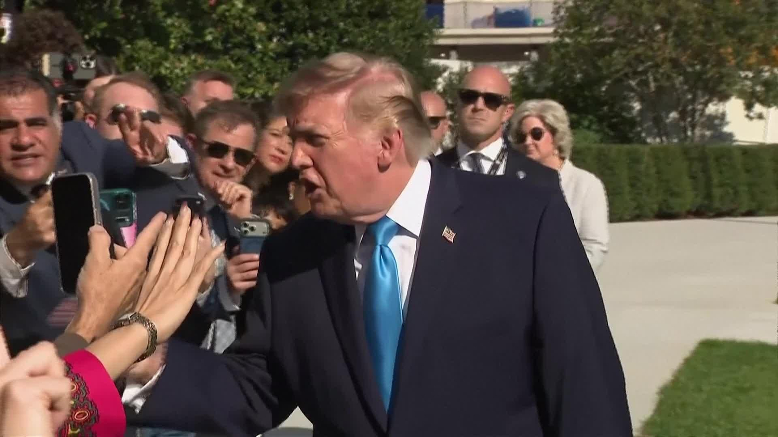 M007-EEUU TRUMP ACUSA IRAN DE ATAQUE AVION