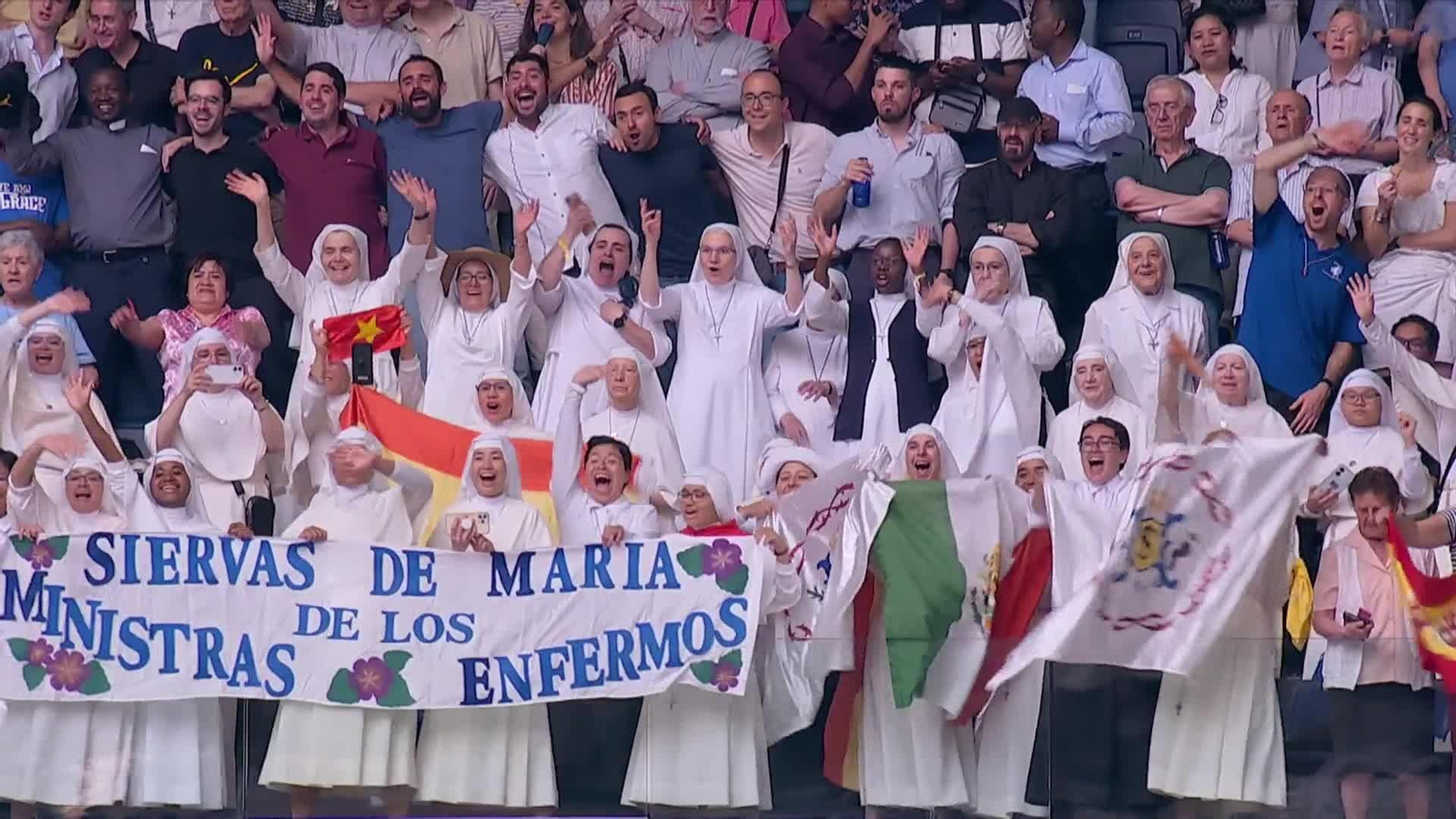 va ambiente papa bernabeu