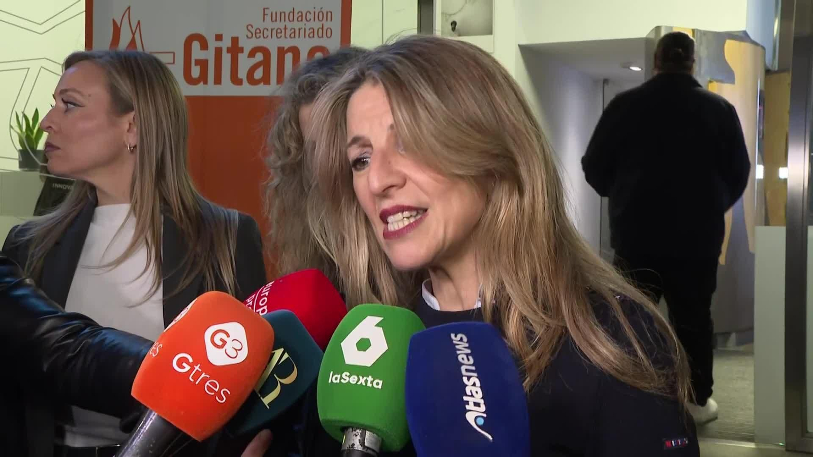 va yolanda díaz habla