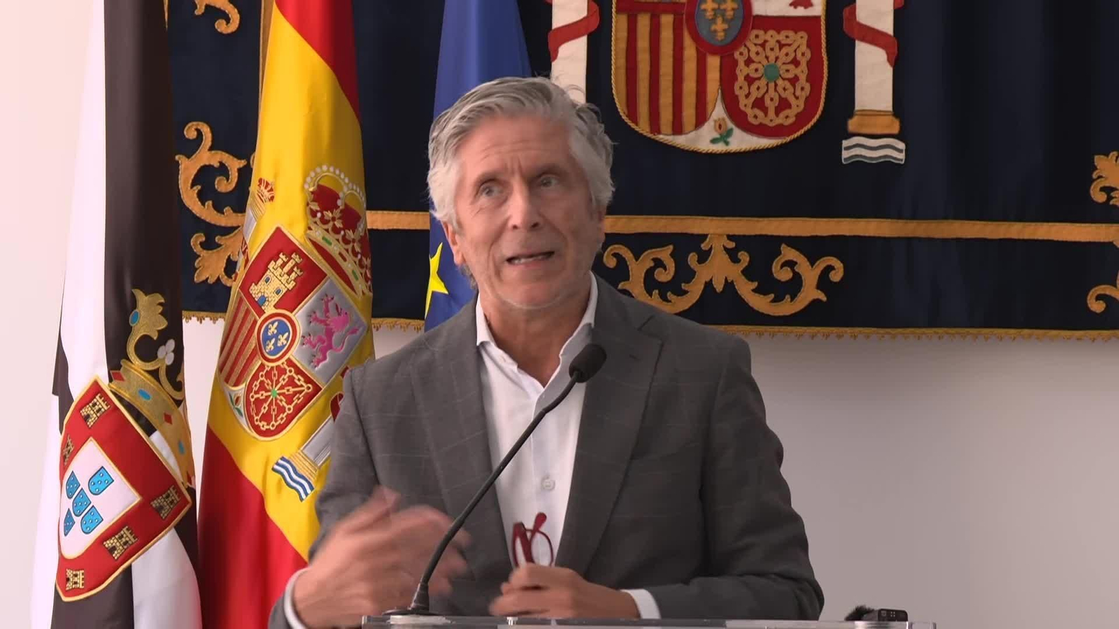 va total marlaska en ceuta y abucheo