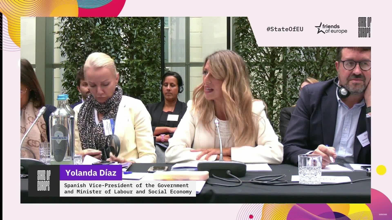 J050-BRUSELAS YOLANDA DIAZ CONFERENCIA ESTADO EUROPA