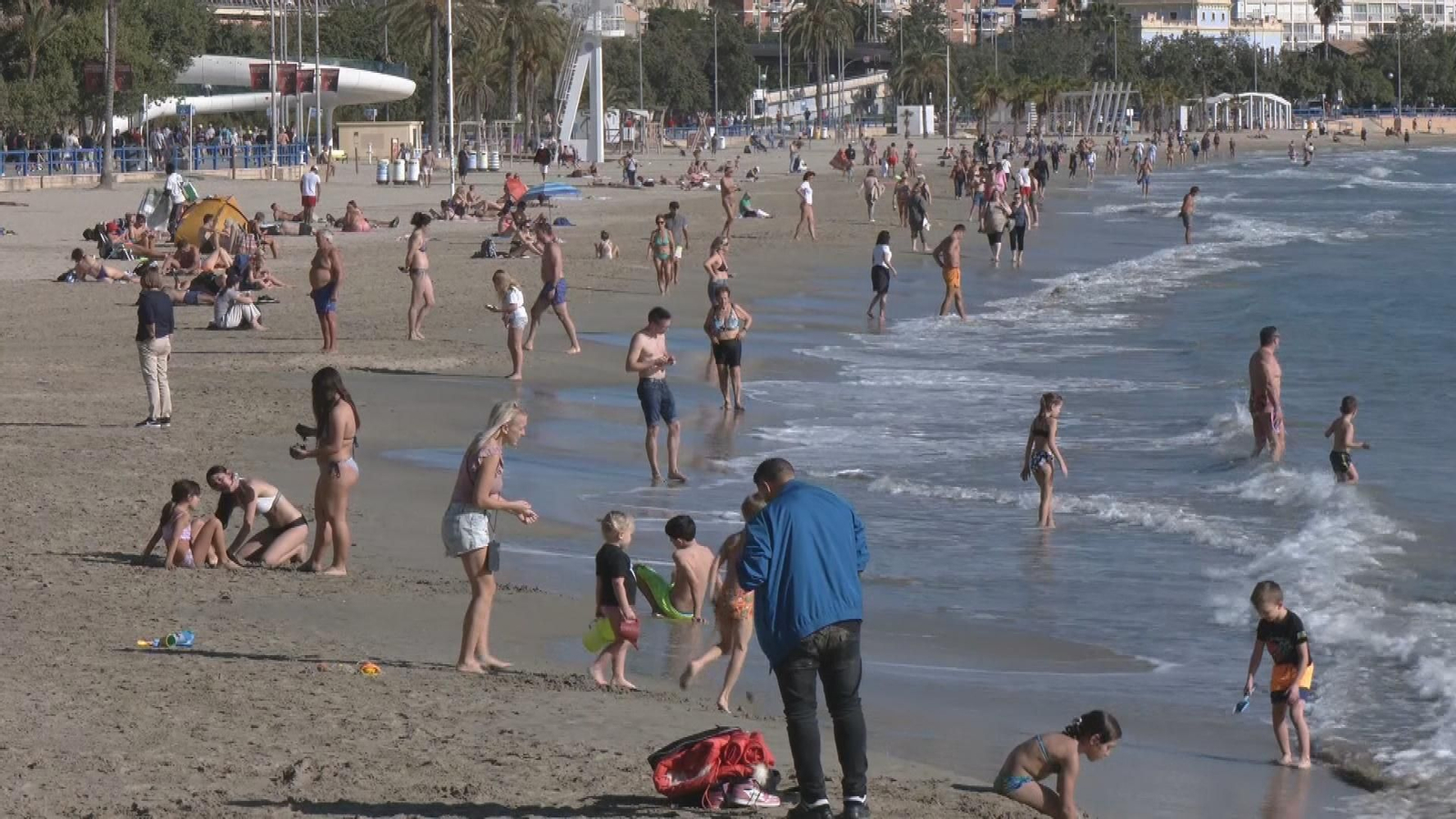 Alicante disfruta de un tiempo muy agradable