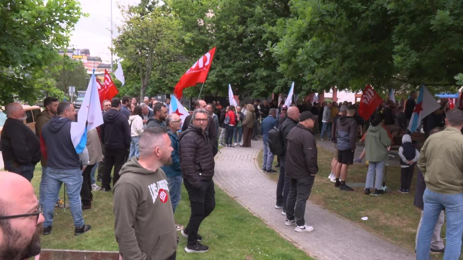 X099-A CORUÑA MANIFESTACION DEL METAL