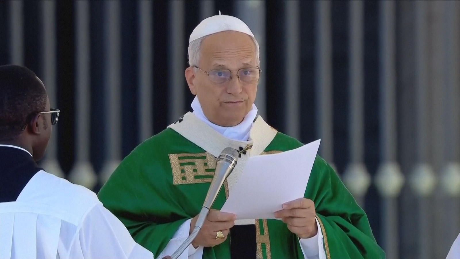 Papa León XIV en el Vaticano