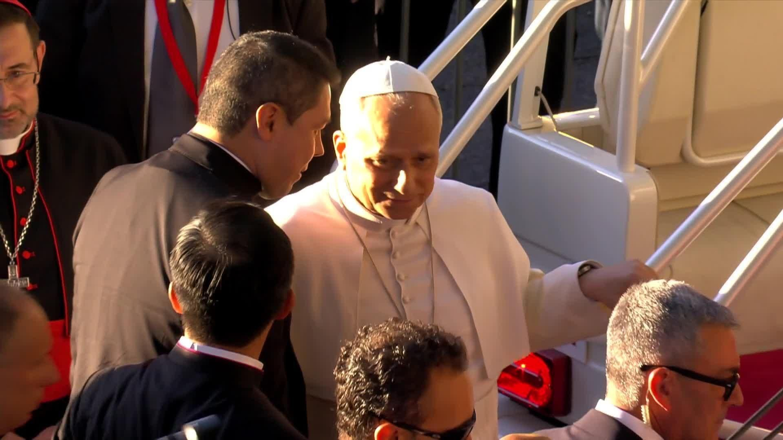 va fervor juvenil papa plaza lima
