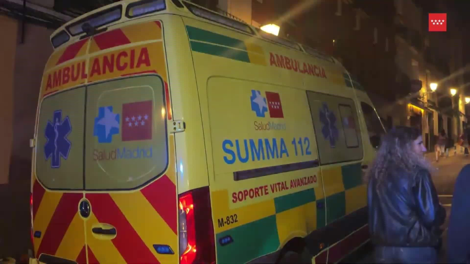 V034-MADRID INCENDIO EDIFICIO LAVAPIÉS