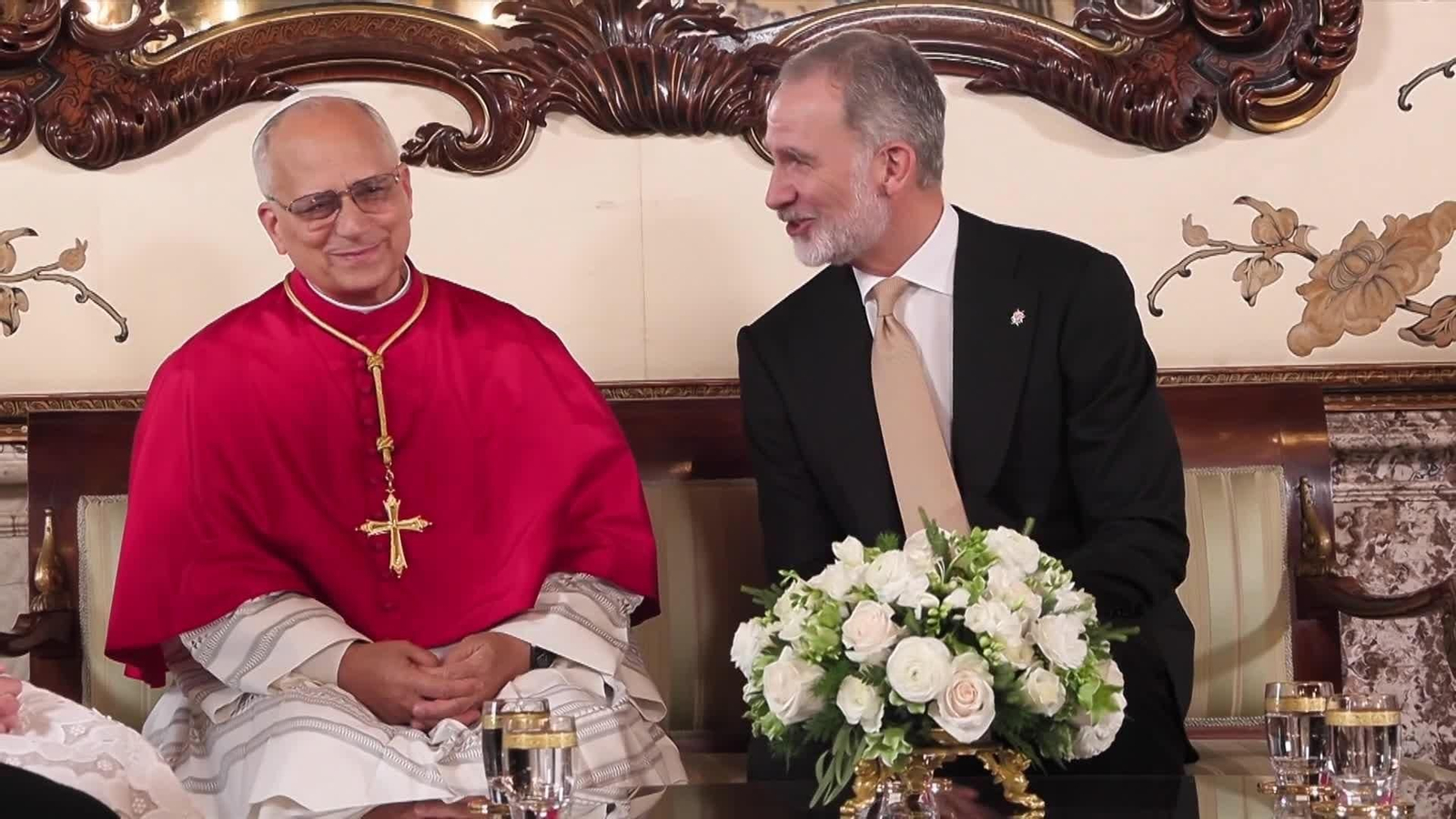 va interior encuentro papa y reyes
