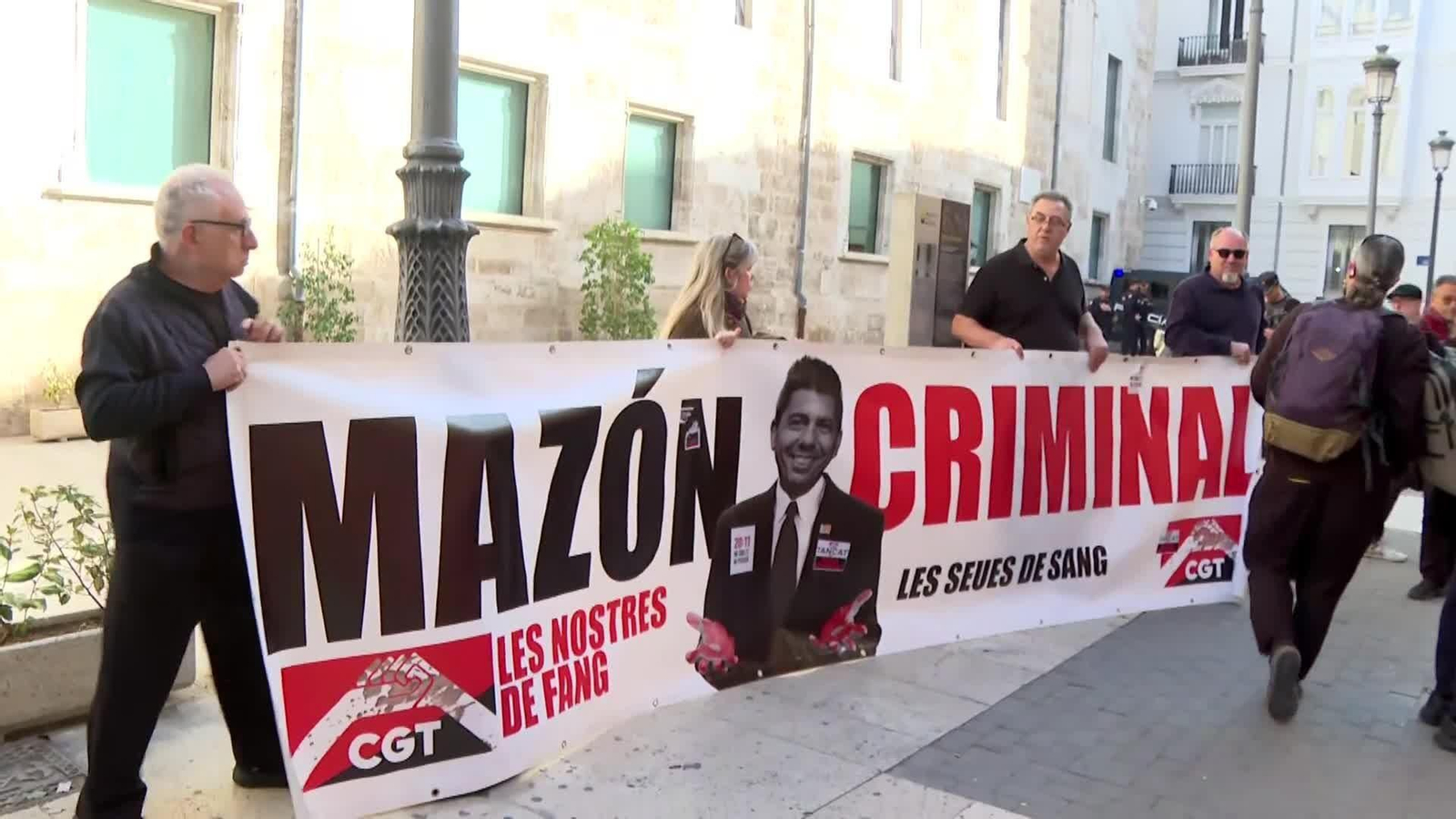 va protesta mazon valencia